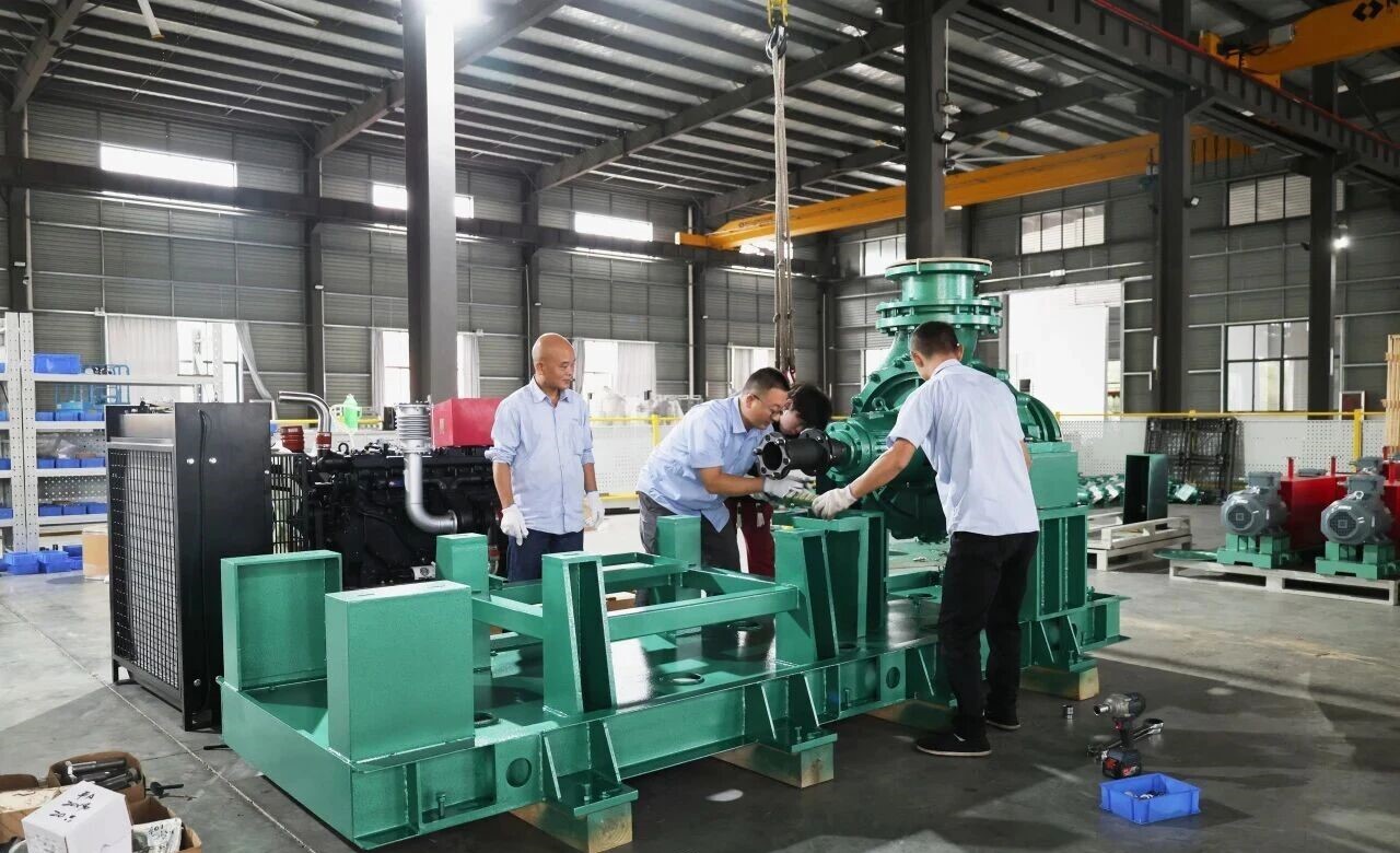 动力澎湃!卧龙泵阀大流量高扬程柴油机驱动化工泵硬核登场!(图2) 动力澎湃!卧龙泵阀大流量高扬程柴油机驱动化工泵硬核登场!(图2)